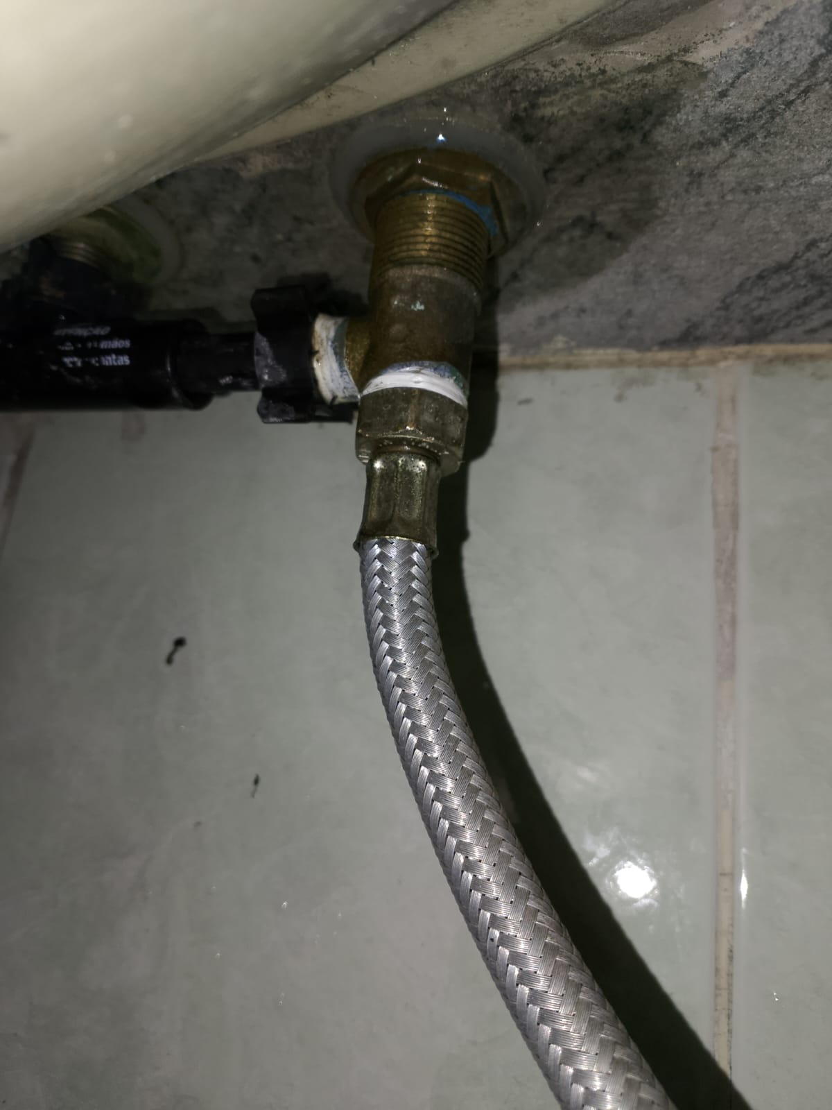 Reparo de vazamento